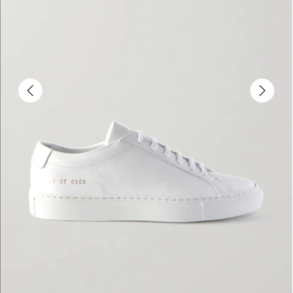 Original Achilles Common Projects white sneakers